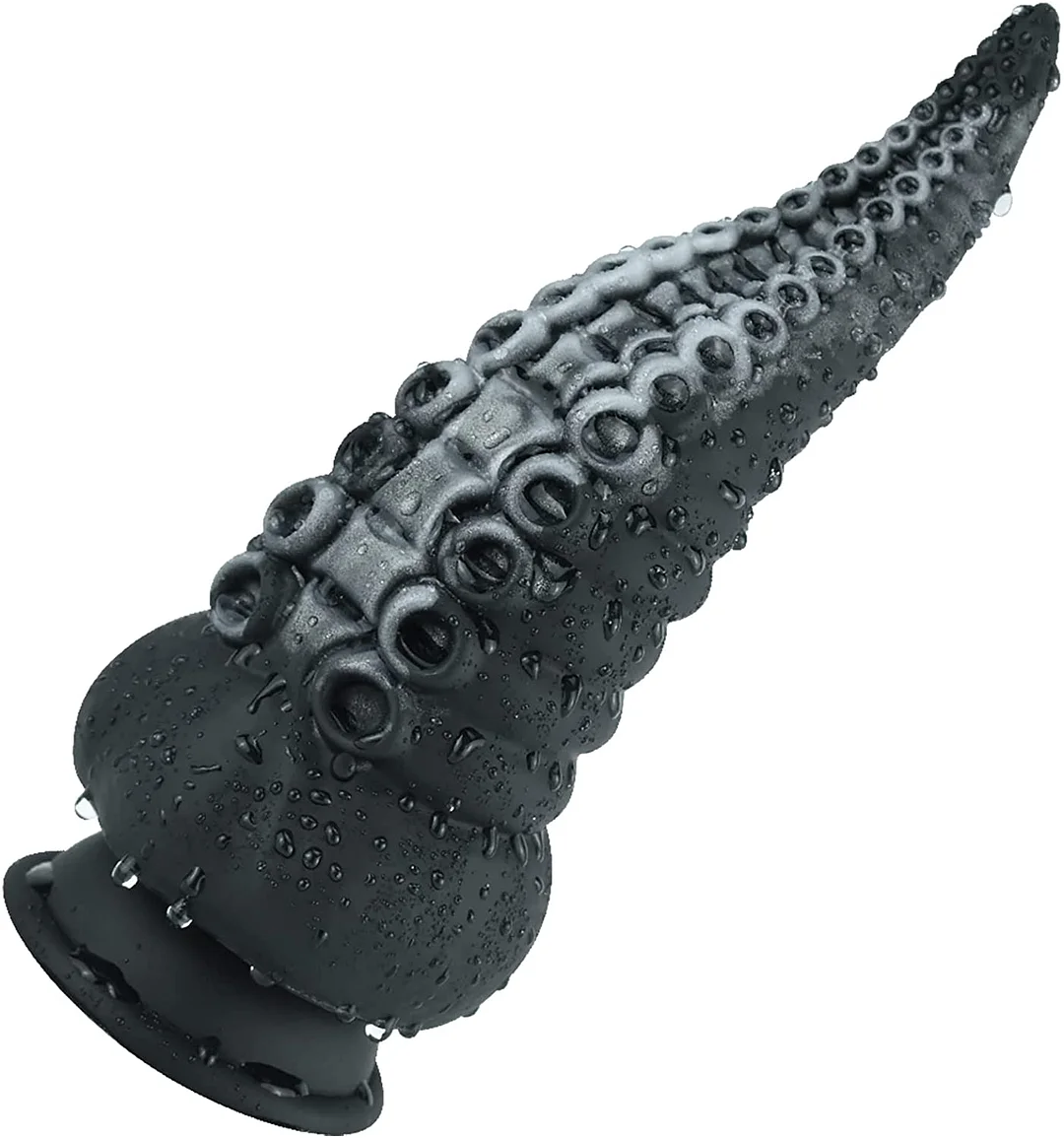 Tentacle Mini-7.2‘’ Black Dildo