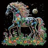 Pferd - speziell geformte Diamantmalerei - 30*30cm