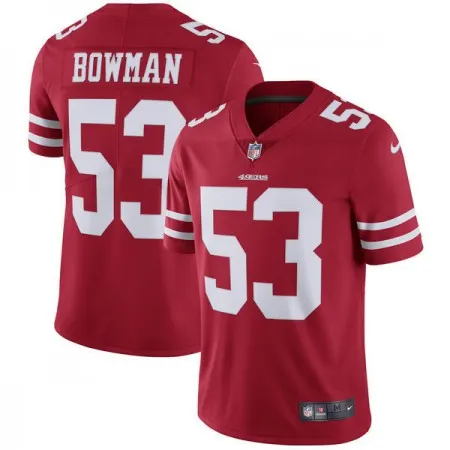 Youth San Francisco 49ers #53 NaVorro Bowman  Scarlet Vapor Untouchable Limited Stitched NFL Jersey