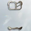 Aluminum Alloy Irregular Shape Frameless Phone Case (iPhone Compatible)