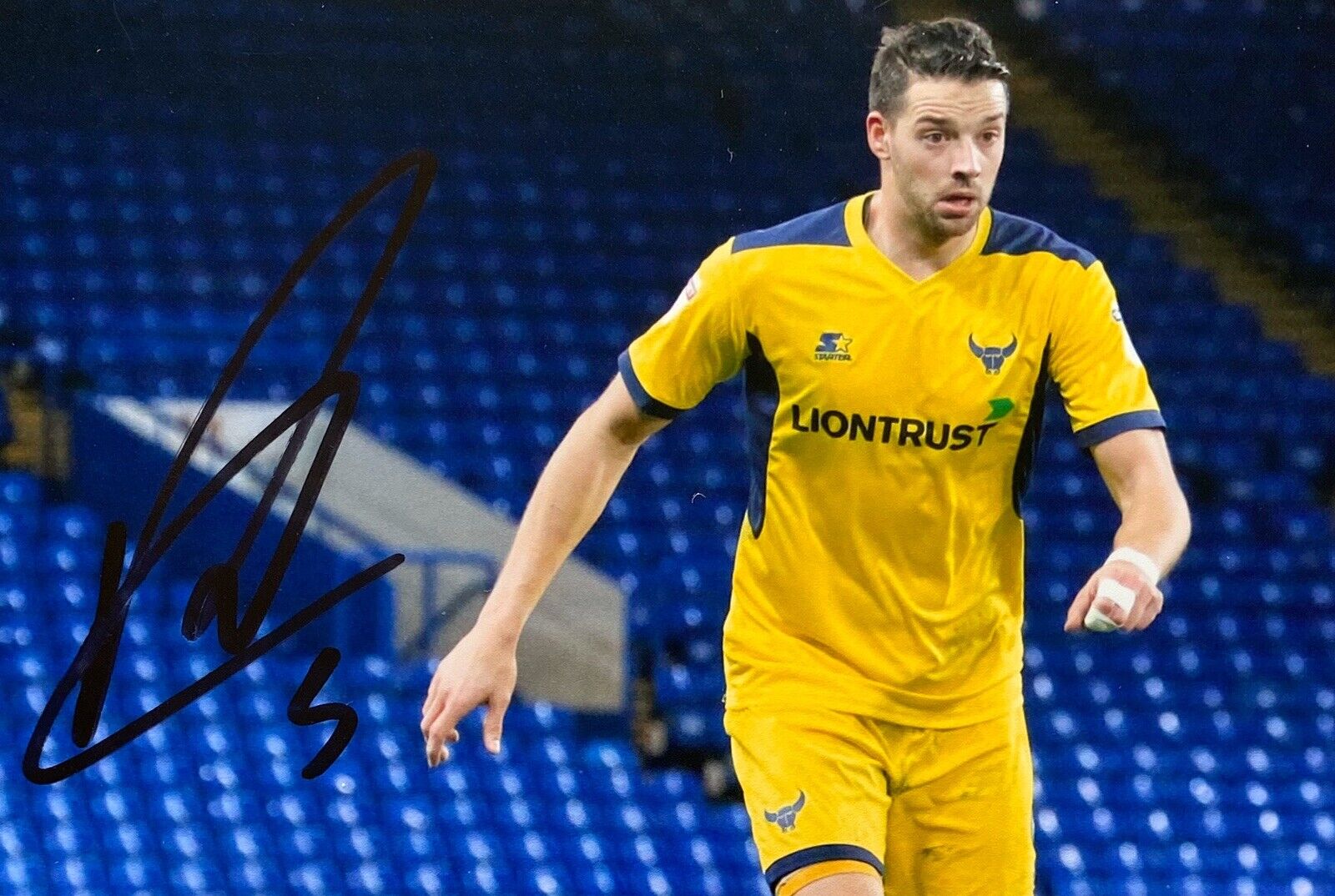 Aaron Martin Genuine Hand Signed 6X4 Photo Poster painting - Oxford United 3