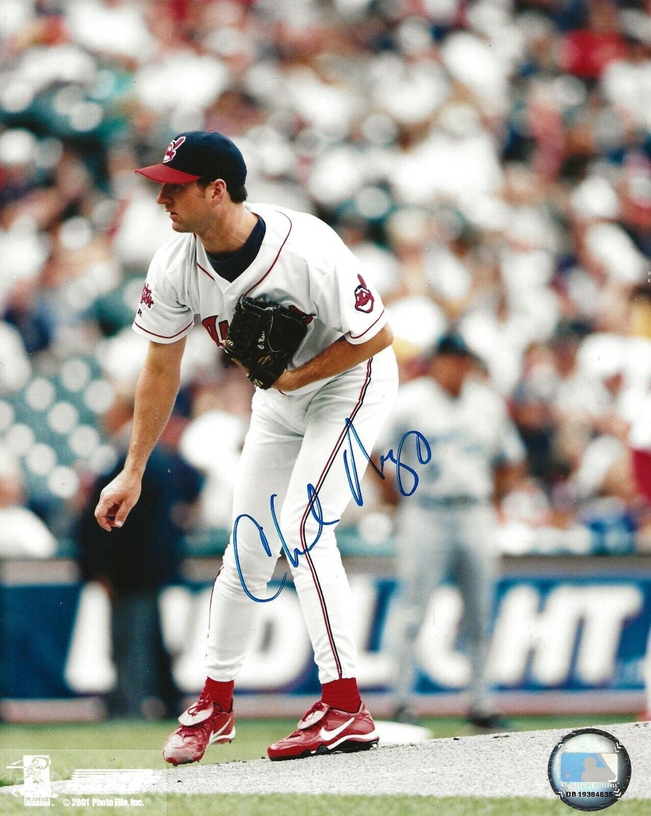 Charles Nagy signed Cleveland Indians 8x10 Photo Poster painting autographed