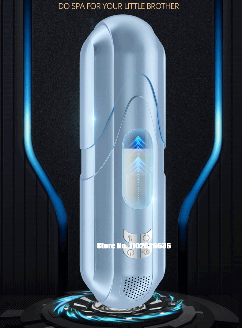 Telescopic Piston Rotating Fully Automatic Male Masturbation Cup