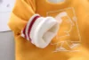Kid Baby Boy Cotton-Padded Thick Puls Velvet Sweater Coats