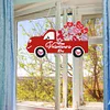 Diamond Painting Acrylic Love Truck Hanging Pendant