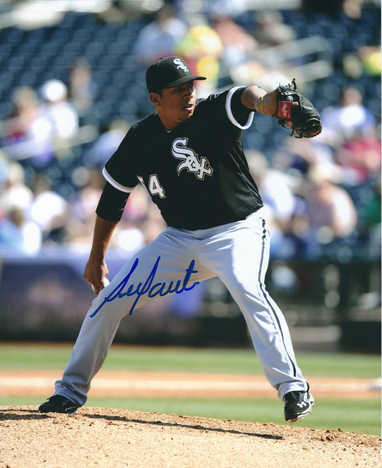 Signed 8x10 GREGORY INFANTE Chicago White Sox Autographed Photo Poster painting - COA