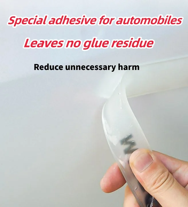 Car front and rear bumper anti-collision strips