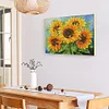 Sunflower - 11CT Stamped Cross Stitch - 46*36cm