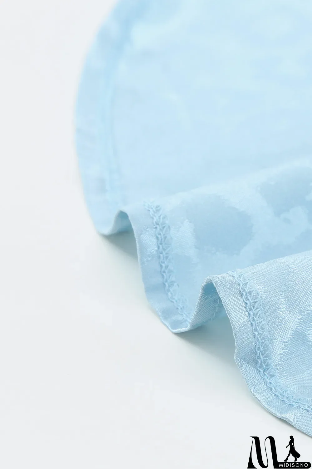 MidiSono - Embossed Button Shirt