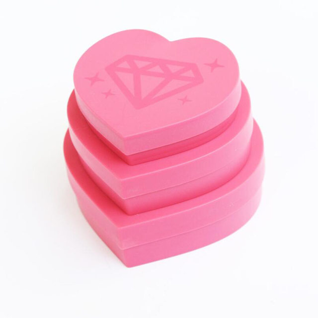 1 Set 5D Diamond Painting Tool Heart-Shaped Diamond Tray Box large-Capacity Tray Accessories Diamond Embroidery Accessories Case