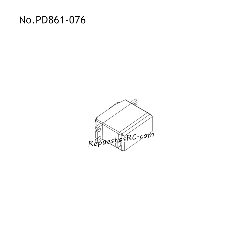 PD RACING TK10 Piezas para Coches RC Servo de 9kg PD861-076