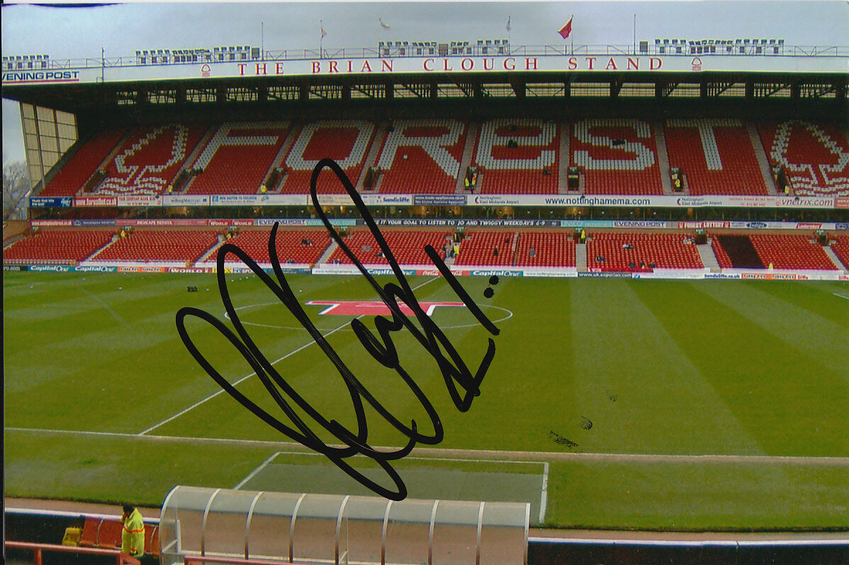 NOTTINGHAM FOREST HAND SIGNED LEE CAMP 6X4 Photo Poster painting 5.