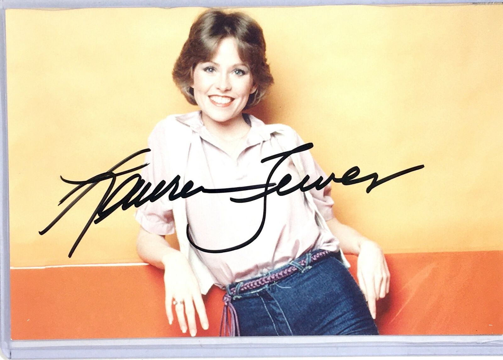 Lauren Tewes Signed 4x6 Photo Poster painting The Love Boat Actress Julie McCoy Autograph Auto