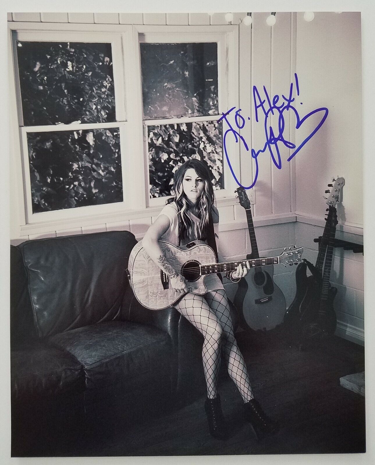 Cassidy Pope Signed 8x10 Photo Poster painting The Voice Singer Musician Beautiful RAD