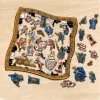 MRCHOO's "Chess Wars" Wooden Irregularly Shaped Puzzle &ndash; Embark on a Fantasy Chess Battle and Educational Journey