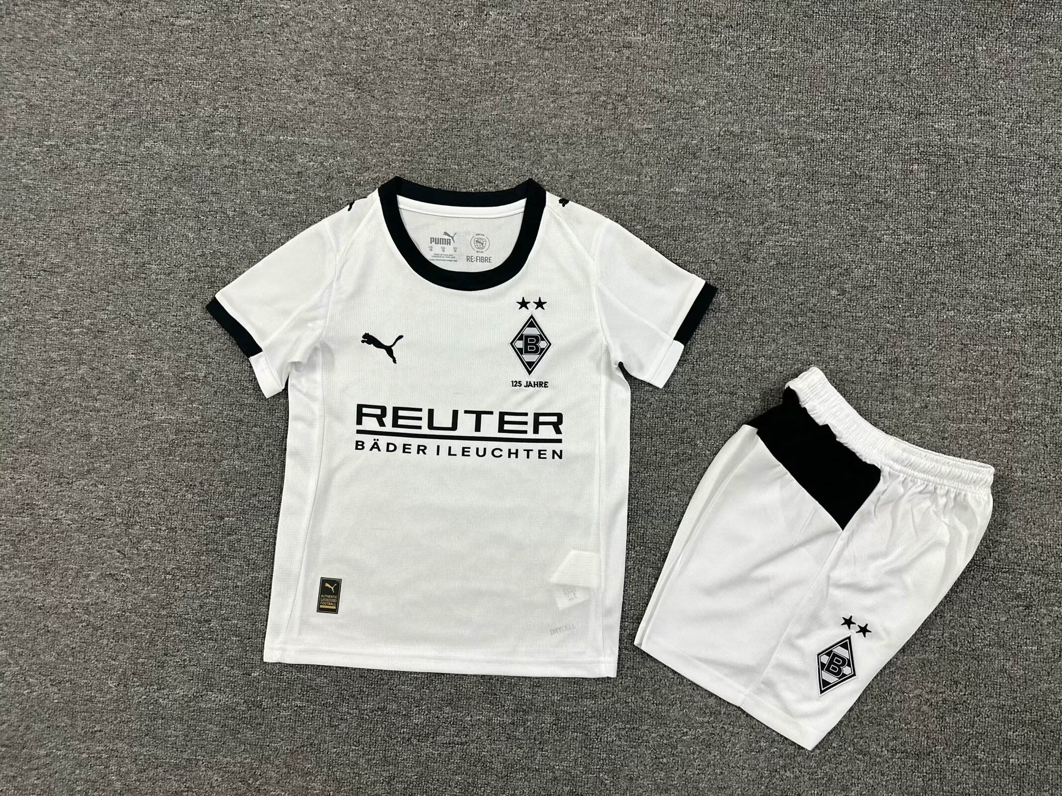 2025-2026 KIDS Borussia M&ouml;nchengladbach Home Football Shirt 1:1 Thai Quality- Maxi Kit
