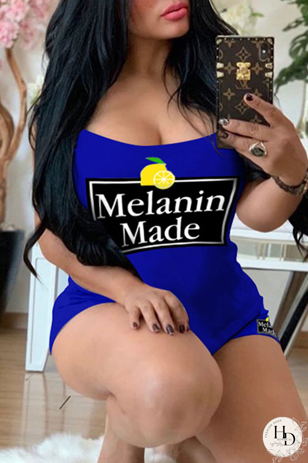 White Casual Living Print Vests Spaghetti Strap Sleeveless Two Pieces