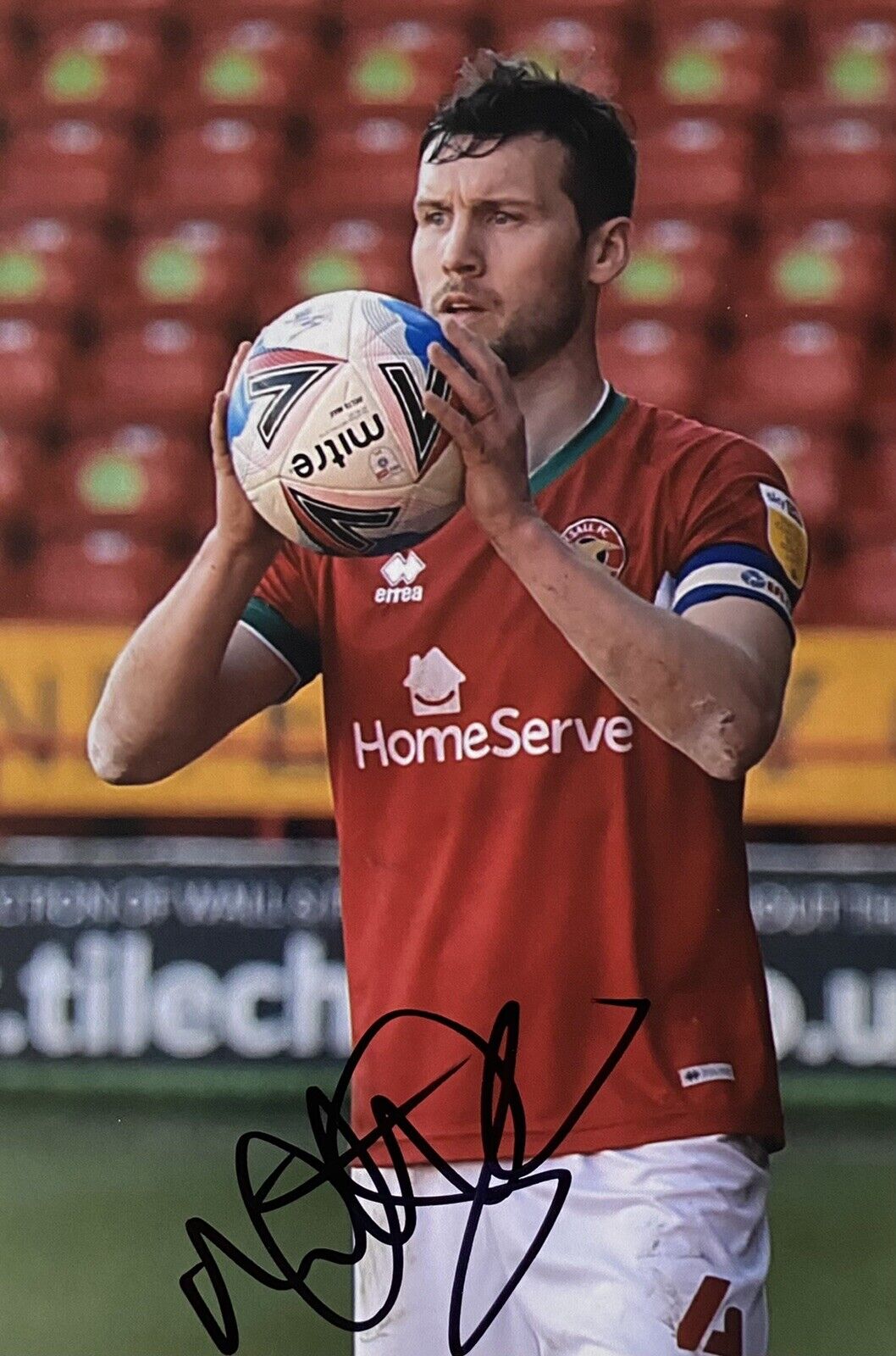 Mat Sadler Genuine Hand Signed Walsall 6X4 Photo Poster painting 3