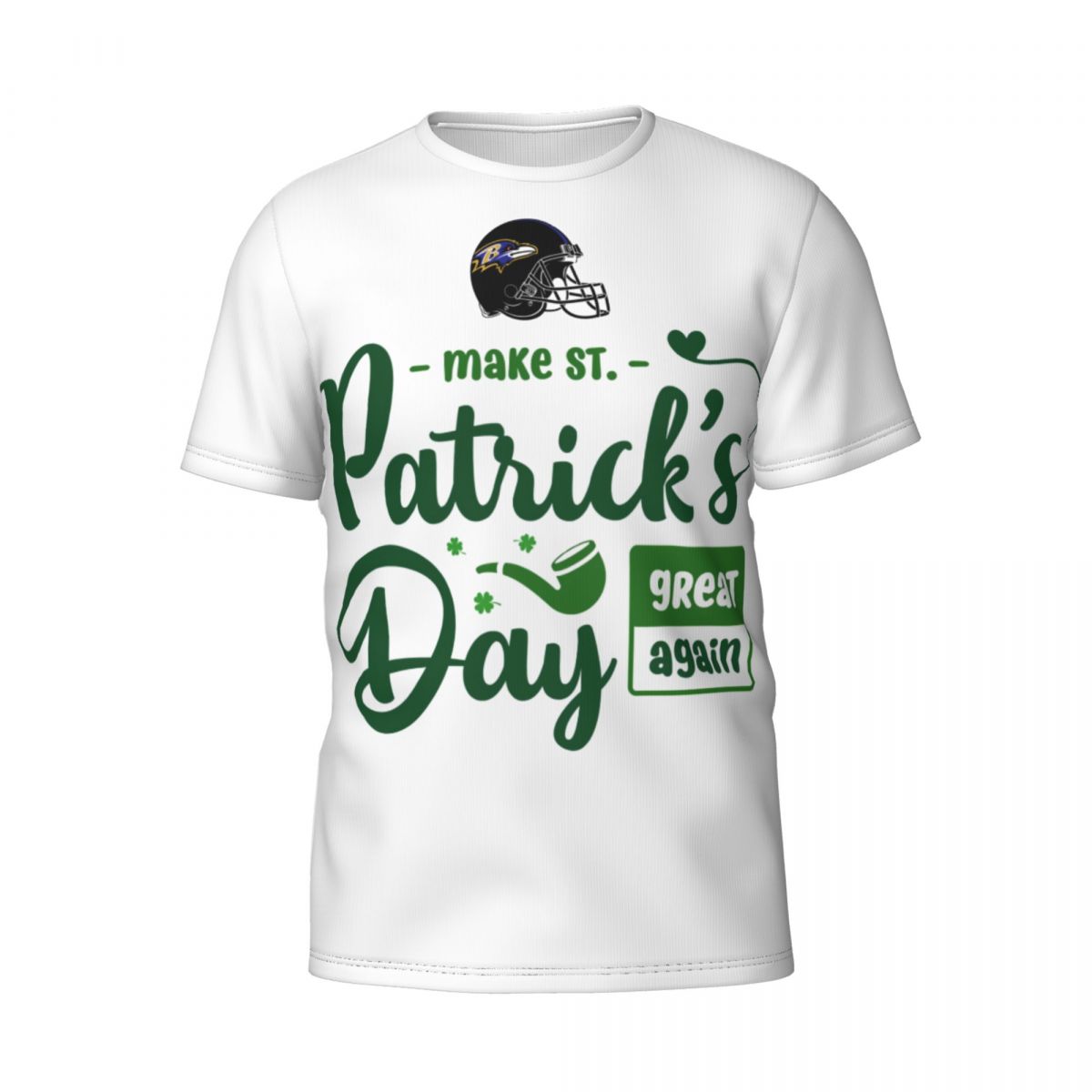 Baltimore Ravens Make Patrick's Day Great Again Men's T-Shirt