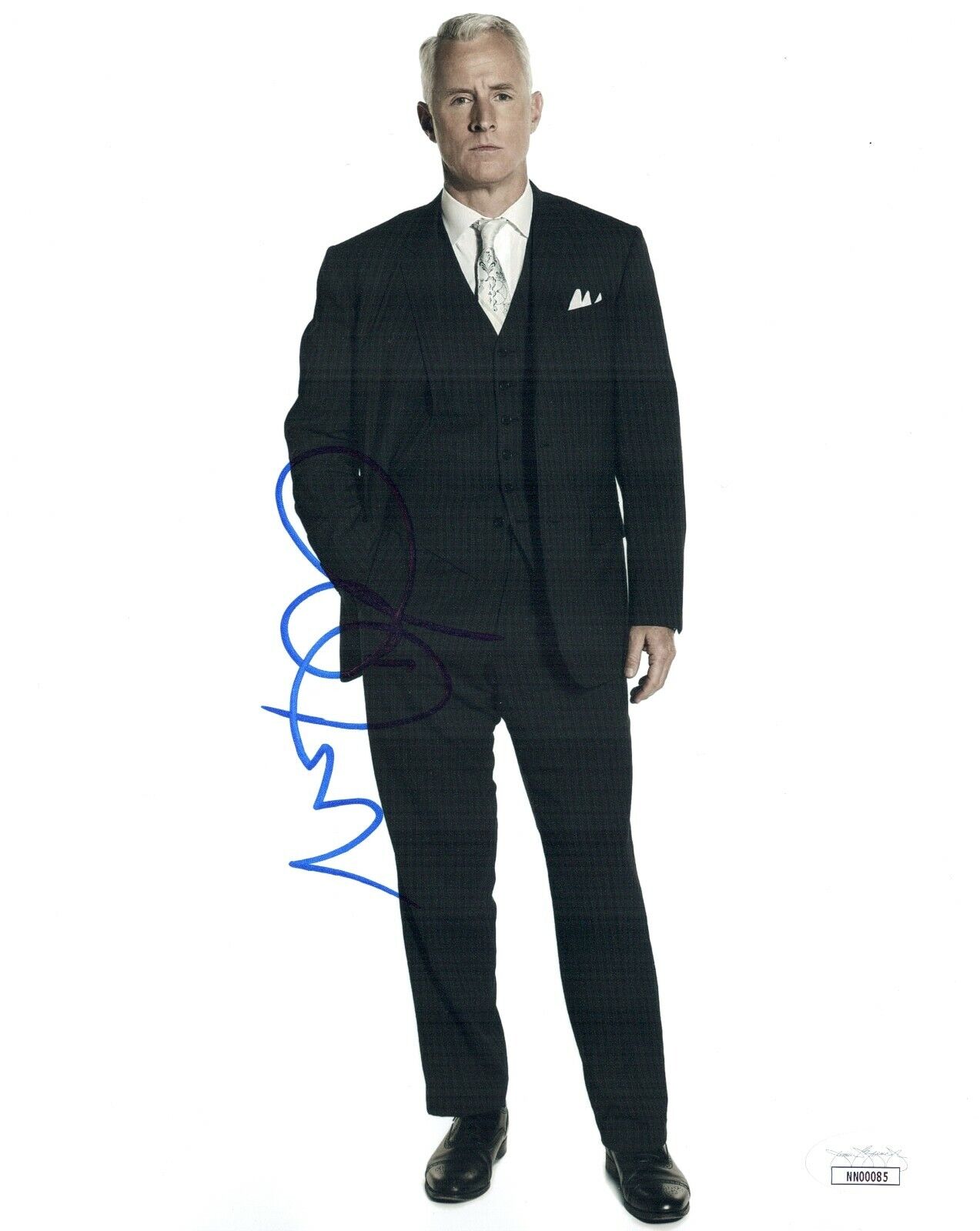 JOHN SLATTERY Signed MAD MEN / AVENGERS' H. STARK 8x10 Photo Poster painting Autograph JSA COA