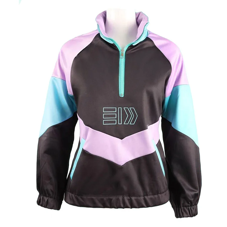 Splatoon  Octopus Squid Black Sweatshirt Hoodie Outfits Cosplay Costume Halloween Carnival Suit