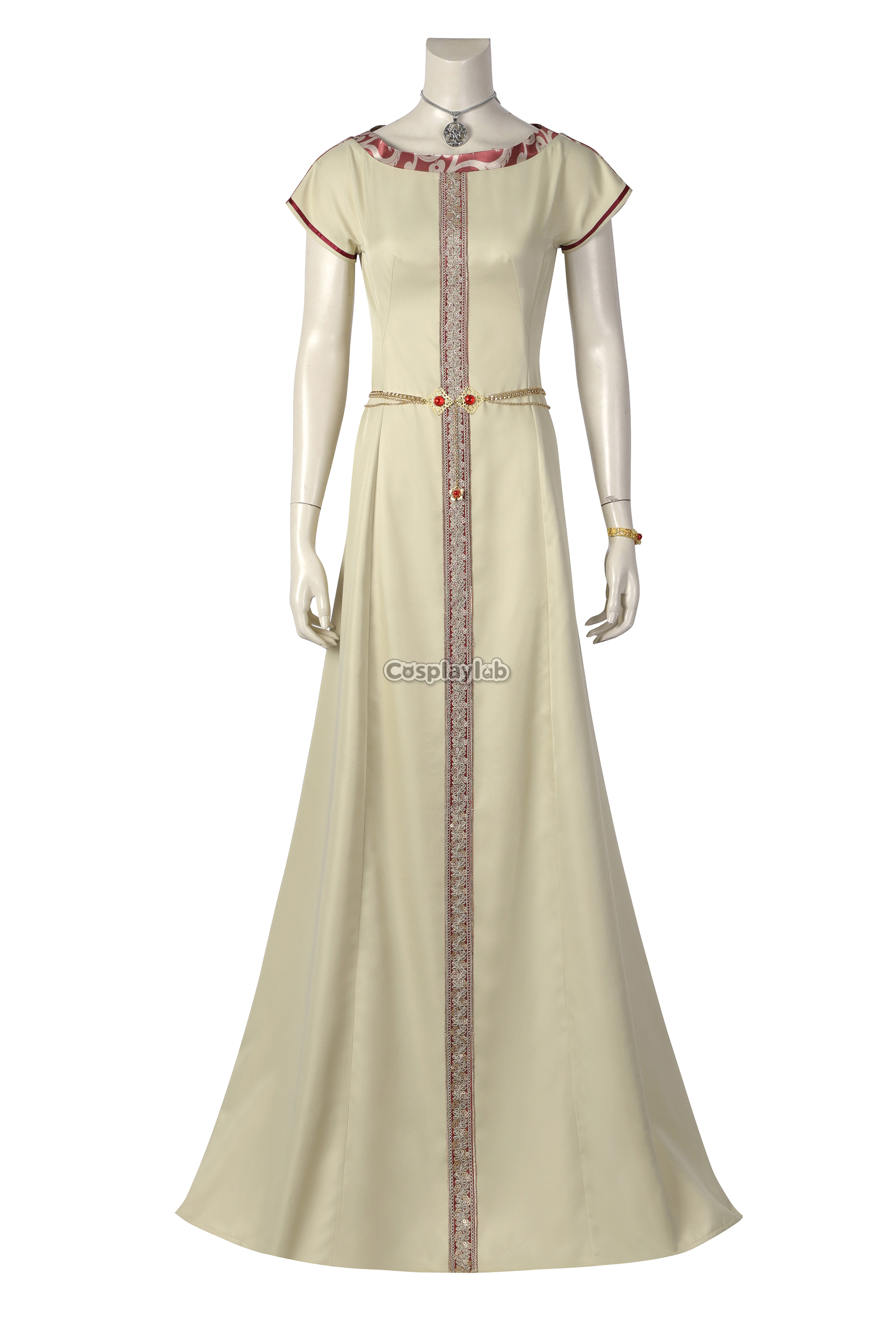 Princess Rhaenyra Targaryen Yellow Dress Cosplay Costume