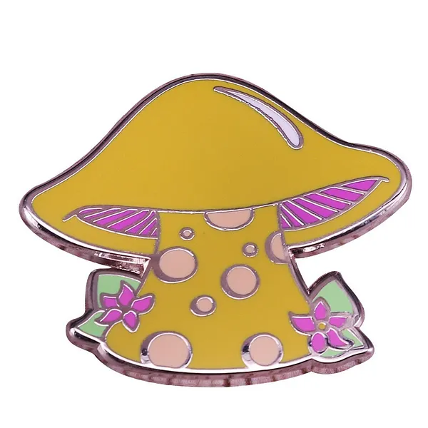 Foto del pin Champiñon Sonriente Feliz