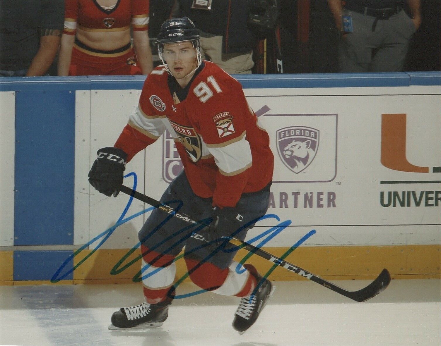 Florida Panthers Juho Lammikko Signed Autographed 8x10 Photo Poster painting COA