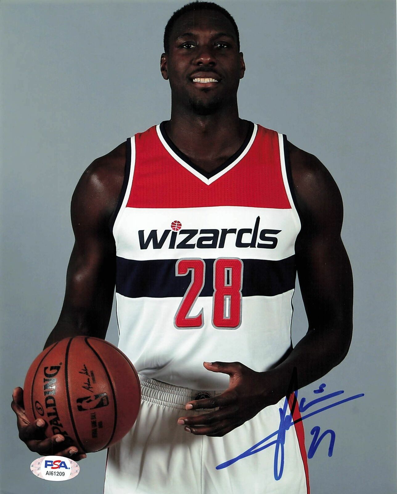 IAN MAHINMI signed 8x10 Photo Poster painting PSA/DNA Washington Wizards Autographed