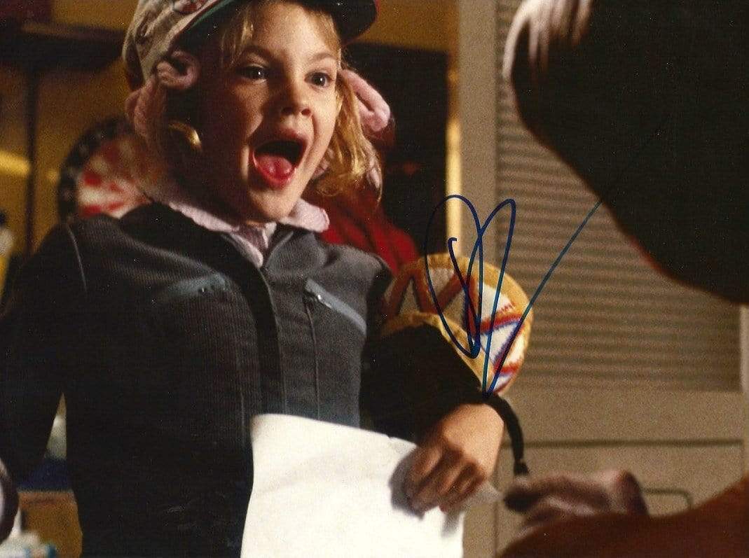 Drew Barrymore ACTRESS autograph, In-Person signed Photo Poster painting