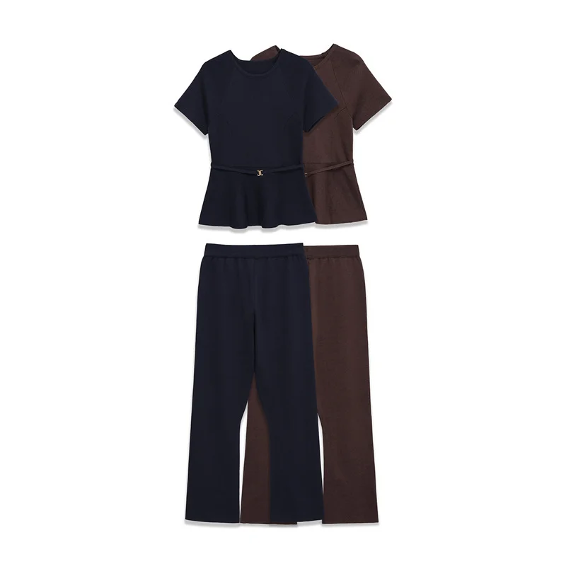 Athvotar Athvotar Workplace Women's Display High Waist Waist Suit Trousers 38 Color Reduced Age And Ankle Pants