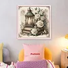 Candle Lights-11CT Stamped Cross Stitch 45*45cm/17.72*17.72in tapestrymarket