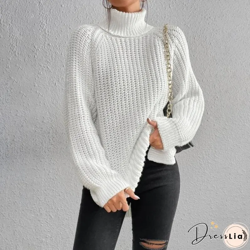 Casual Turtleneck Sweater