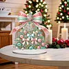 (US Local)Christmas Tree Print DIY Diamond Painting Tabletop Ornaments Decorations