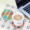 [Upgrade]4Pcs Acrylic Special Shape Kitten DIY Waterproof Diamond Painting Coaster