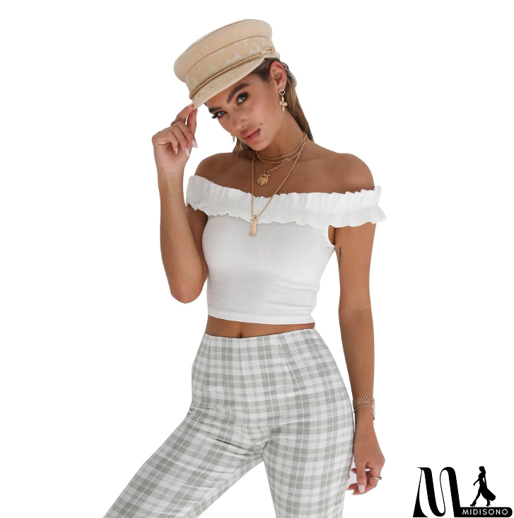 MidiSono - Sexy Women Sleeveless Top