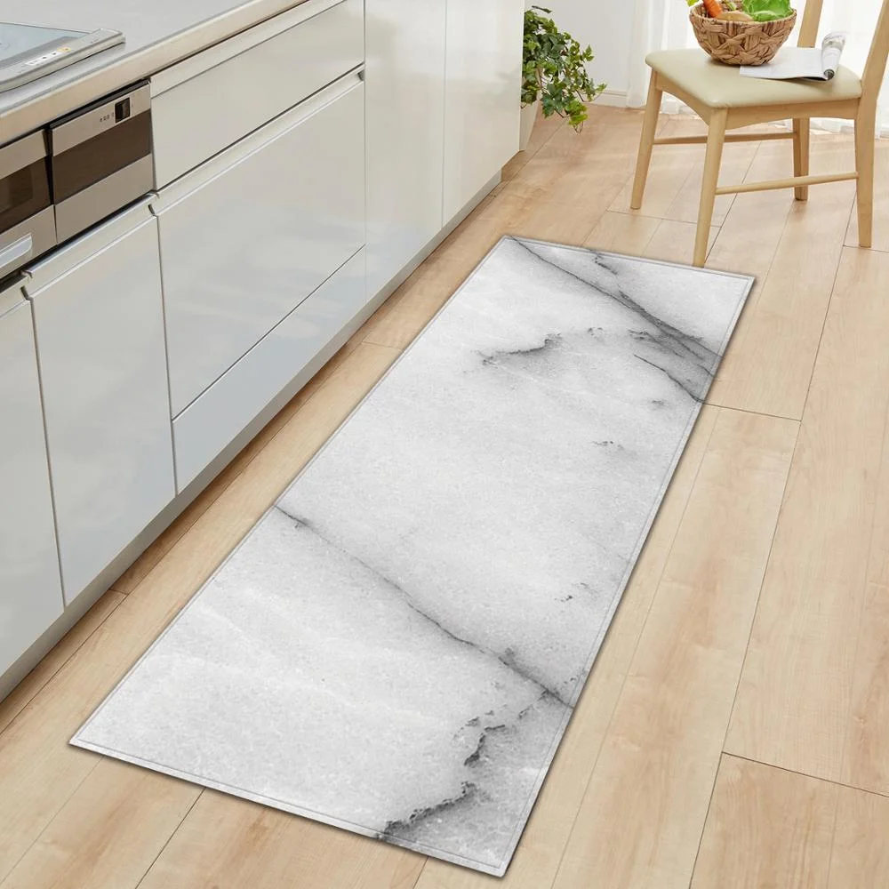 Kitchen Mat Bedroom Entrance Door mat Living Room Carpet Home Hallway Floor Decoration  Bathroom Non-slip Absorbent Rug