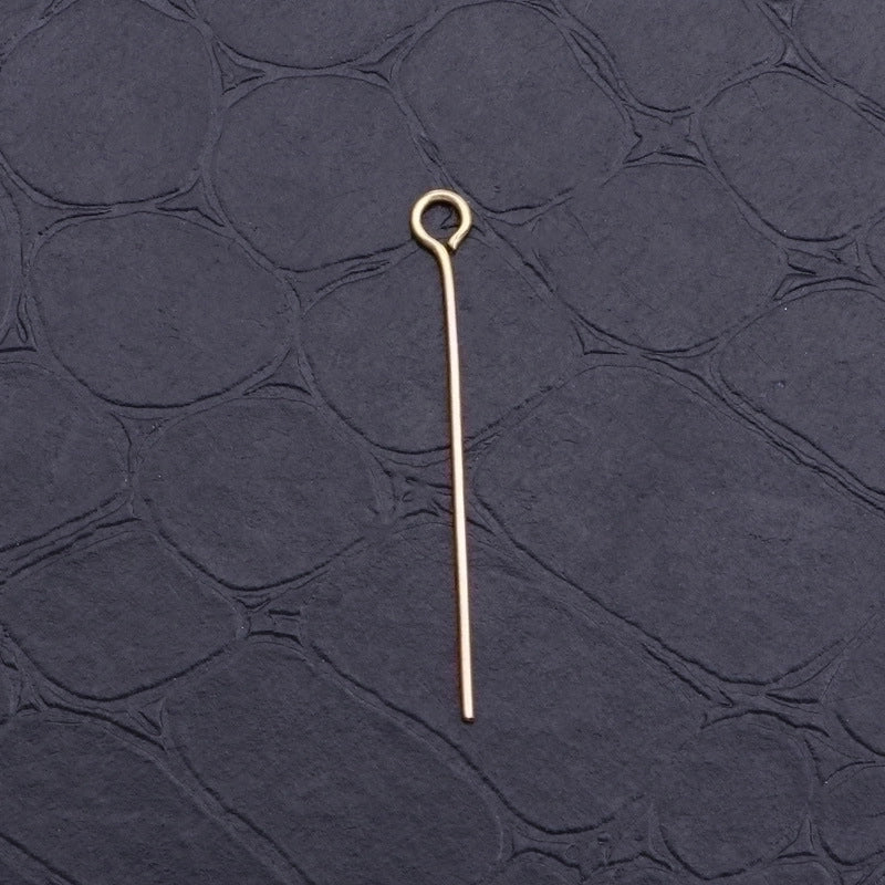 1 Piece Stainless Steel 18K Gold Plated Solid Color