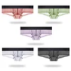 Men's Low Waist Sexy Ice Silk Seamless Ultra-Thin Transparent Boxer Briefs