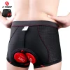 Men's Cycling Shorts Breathable Mesh Cycling Gel Pad Shockproof Underwear Gel Pad Shockproof