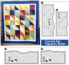 Curves for Squares & Rectangles Ruler -With Instructions