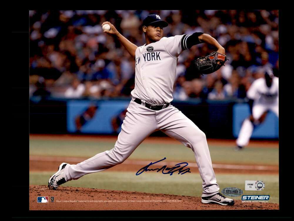 Ivan Nova MLB Steiner Coa Signed 8x10 Photo Poster painting Yankees Autograph