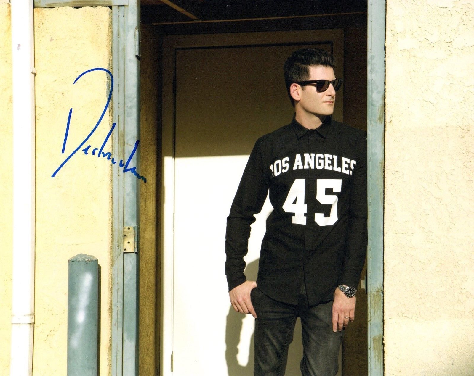 GFA Music Executive Gary Richards * DJ DESTRUCTO * Signed 8x10 Photo Poster painting D2 COA