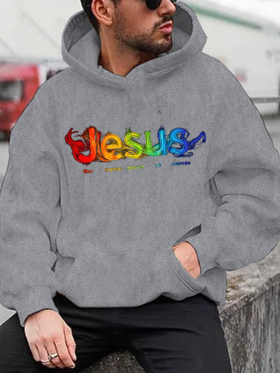 Jesus Is My Savior Graphic Hoodie