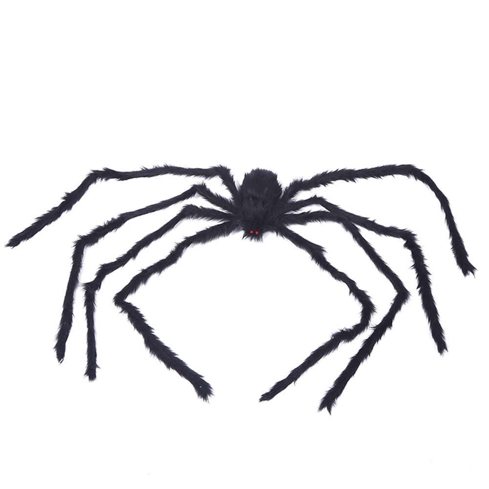 

Halloween Horrible Furry Giant Spider Lifelike Scary House Outdoor Decor, 501 Original