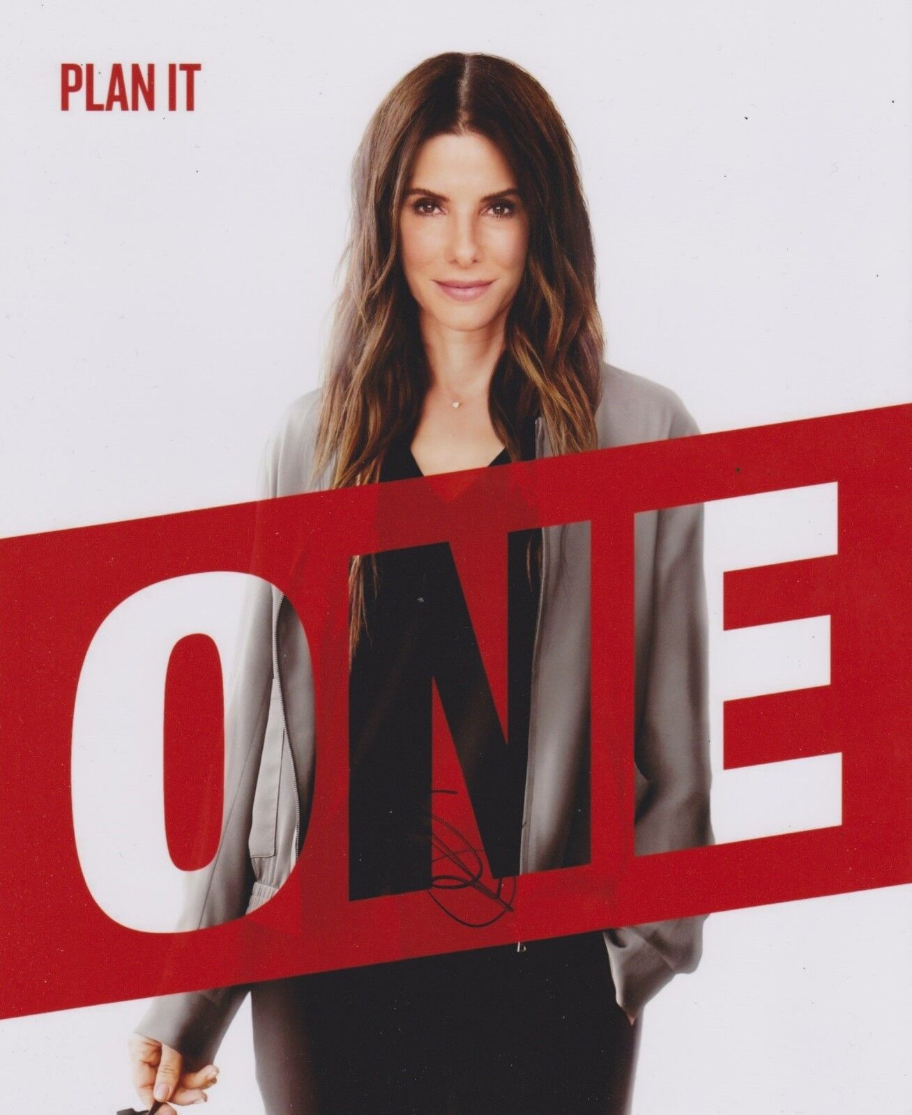 Sandra Bullock Signed Oceans 8 10x8 Photo Poster painting AFTAL