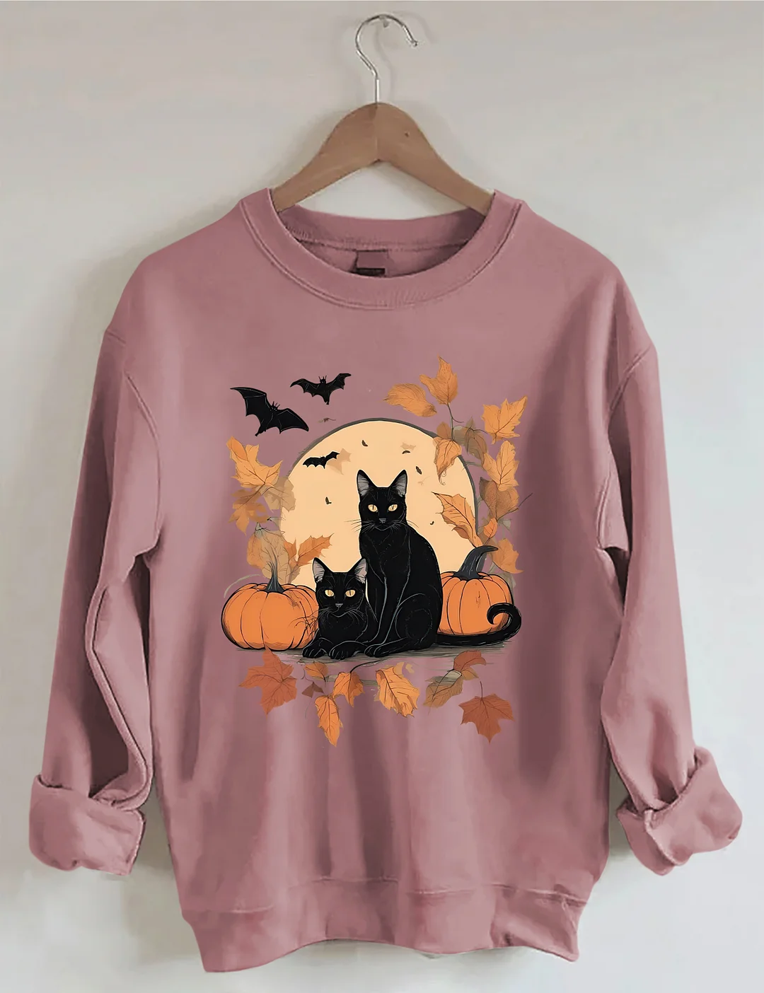Halloween Cat Sweatshirt