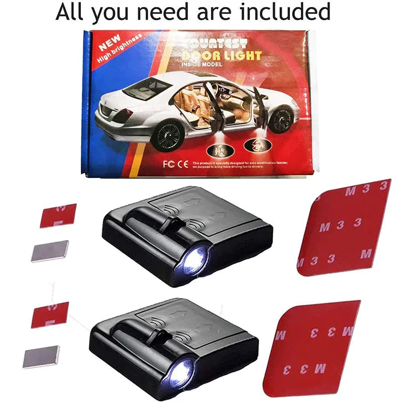 Car Welcome Light Led High-Definition Car Door Projection Light(2PCS)