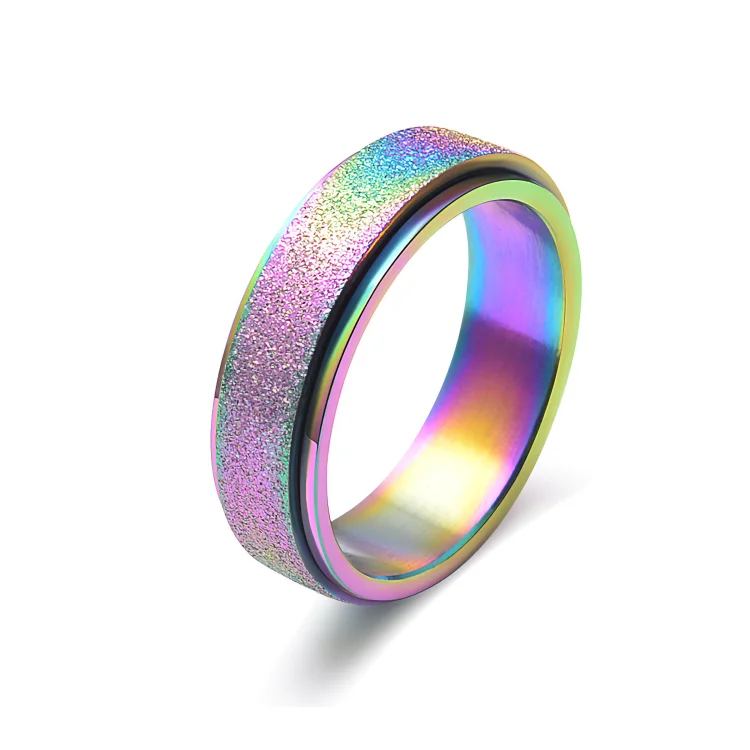 Spinner Fidget Anxiety And Stress Relief Ring