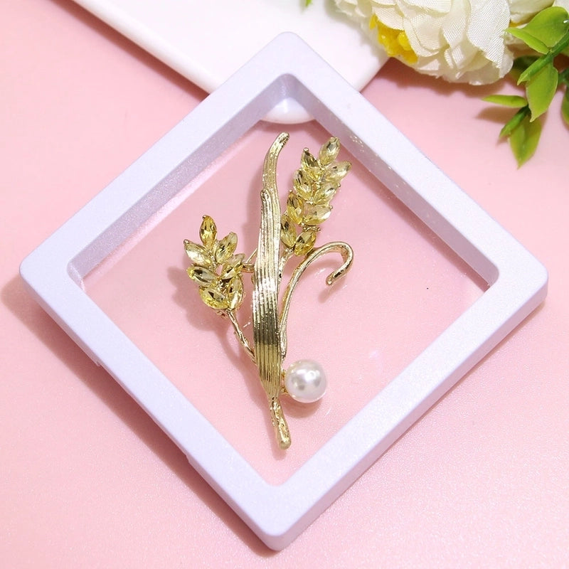 Basic Modern Style Classic Style Pin Animal Flower Alloy Plating Inlay Artificial Pearls Rhinestones Women’s Brooches